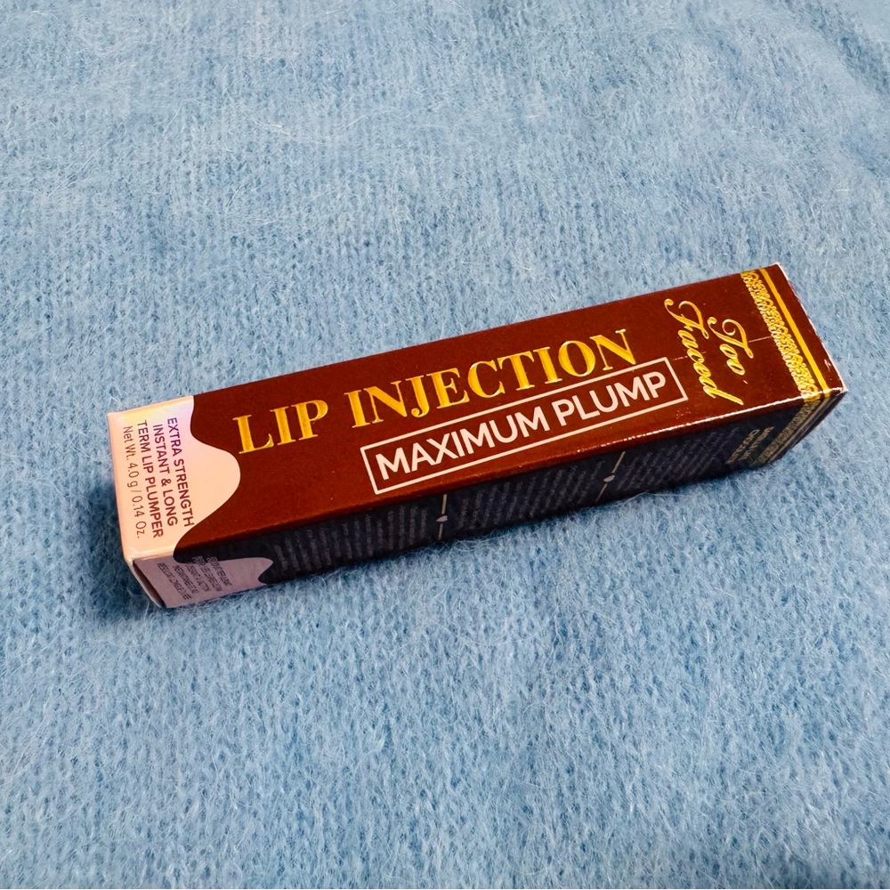 Too Faced Lip Injection Maximum Plump Chocolate Plump *1 NEW